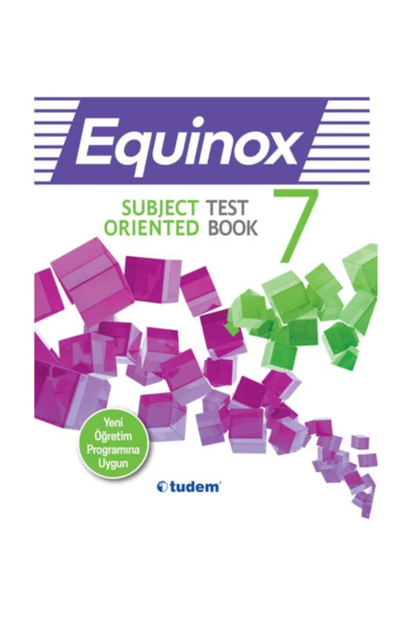 7. Sınıf İngilizce Equinox Subject Oriented Test Book Tudem Yayınları ürün görseli 1
