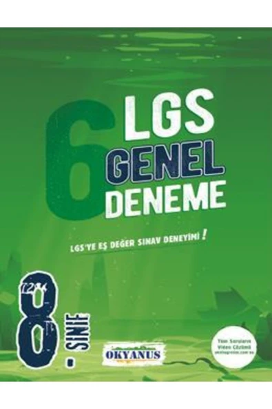 8. Sınıf Yayınları 6 Genel Deneme Gerni Kitap ürün görseli 1