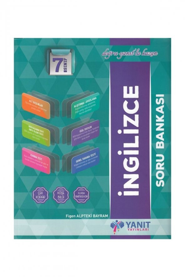 7. Sınıf İngilizce Soru Bankası Yanıt Yayınları ürün görseli 1