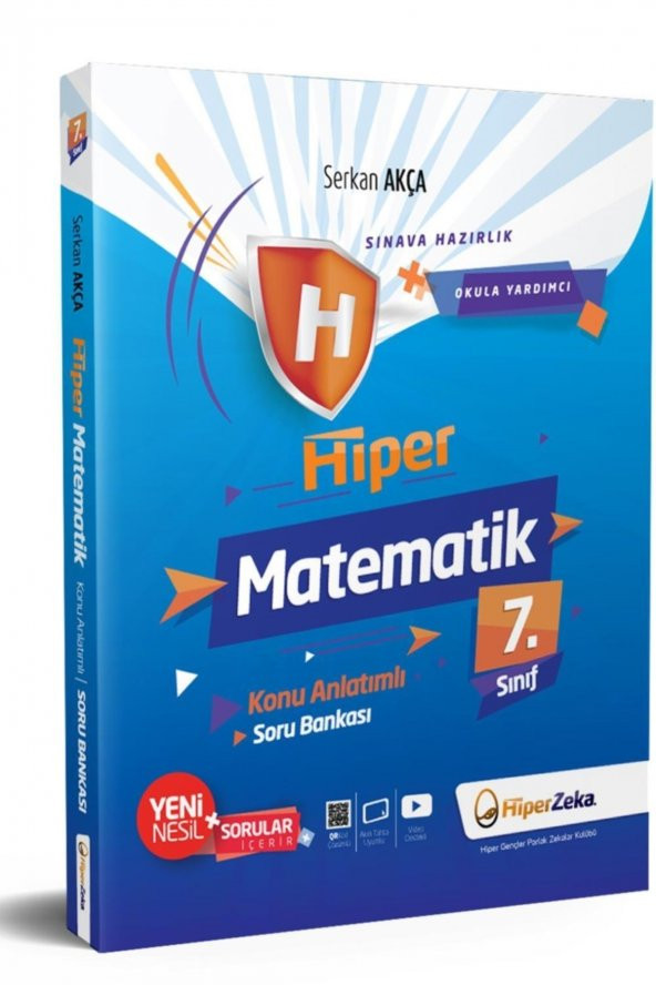 7.sınıf Matematik Konu Anlatımlı Soru Bankası Hiperzeka ürün görseli 1