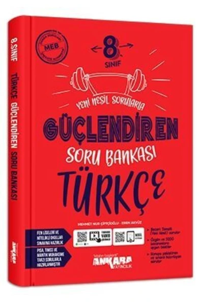 8. Sınıf Türkçe Güçlendiren Soru Bankası ürün görseli 1