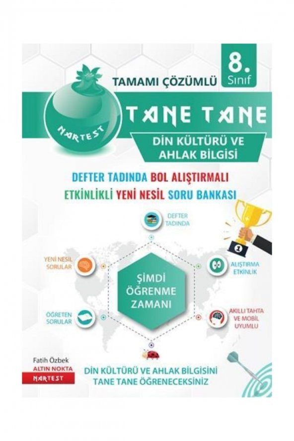 8. Sınıf Yeşil Defter Tadında Tane Tane Din Kültürü Ve Ahlak Bilgisi ürün görseli 1