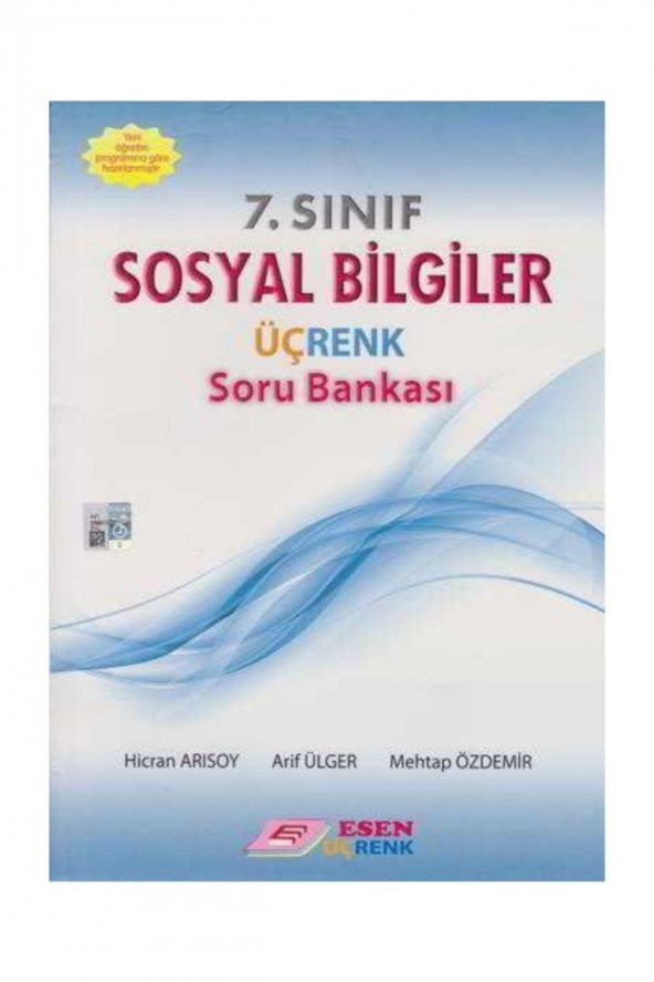 7.Sınıf Sosyal Bilgiler Üçrenk Soru Bankası Esen Yayınları ürün görseli 1
