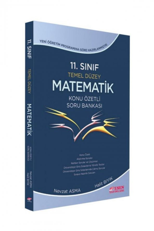 Esen 11. Sınıf Temel Düzey Matematik Konu Özetli Soru Bankası ürün görseli 1