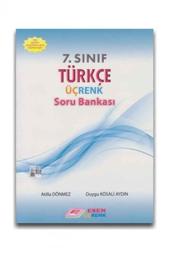 7.Sınıf Türkçe Üçrenk Soru Bankası Esen Yayınları ürün görseli 1