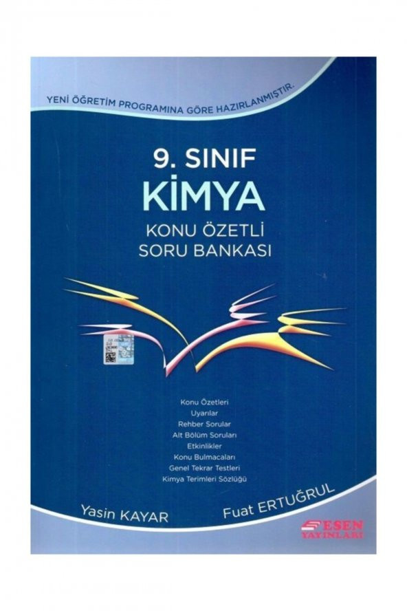 ESEN 9. Sınıf Kimya Konu Özetli Soru Bankası ürün görseli 1