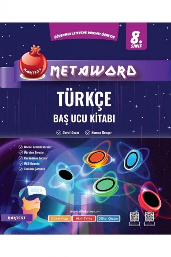 Nartest Yayınevi 8. Sınıf Metaword Türkçe ürün görseli 1