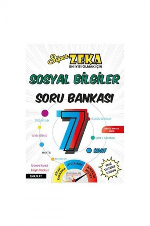 Nartest Yayınevi 7. Sınıf Sosyal Bilgiler Soru Bankası Fen Liselerine Hazırlık ürün görseli 1