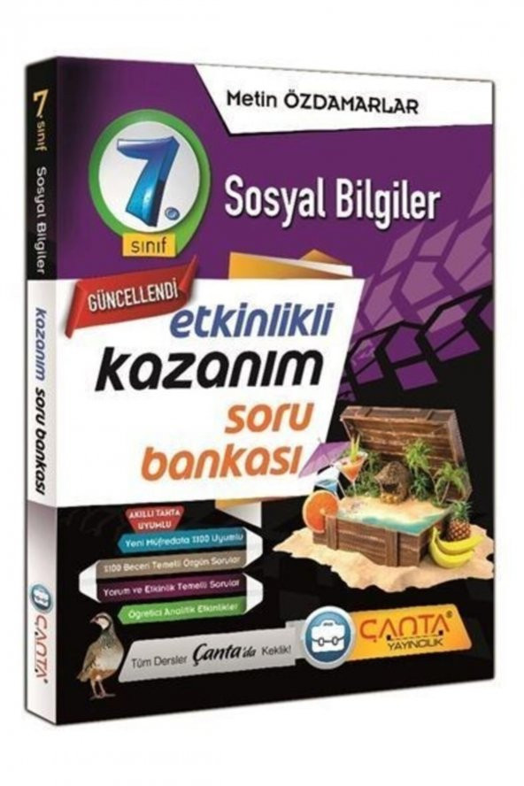 Çanta Yayınları 7. Sınıf Sosyal Bilgiler Soru Bankası ürün görseli 1