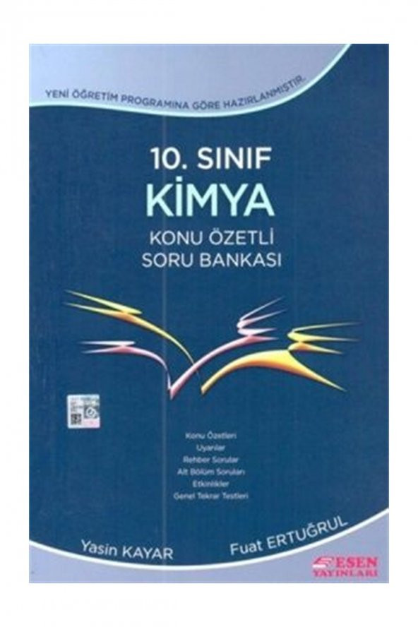 Esen Yayınları 10. Sınıf Kimya Konu Özetli Soru Bankası ürün görseli 1