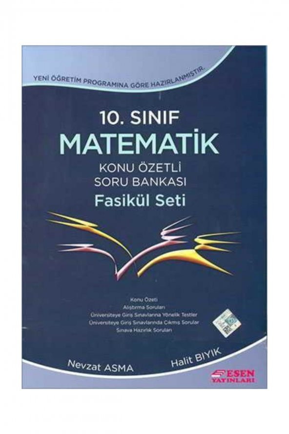 Esen Yayınları 10. Sınıf Matematik Konu Özetli Soru Bankası Fasikül Seti ürün görseli 1