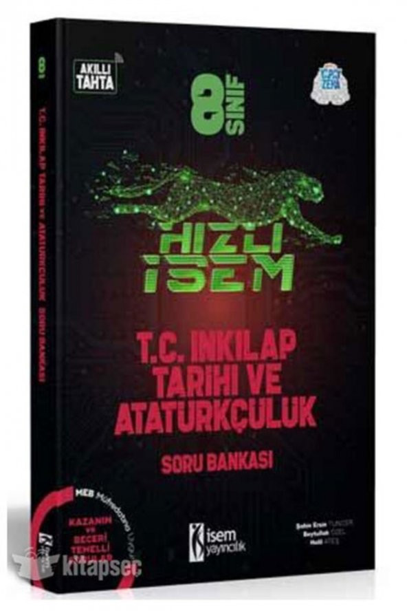 Isem 2021 8. Sınıf Hızlı Isem Inkılap Tarihi Ve Atatürkçülük ürün görseli 1