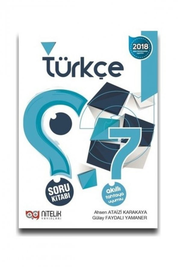 Nitelik 7.Sınıf Türkçe Soru Kitabı *Yeni* 2021 ürün görseli 1