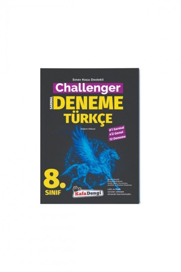 Kafa Dengi Yayınları 8. Sınıf Challenger Türkçe 12li Deneme ürün görseli 1
