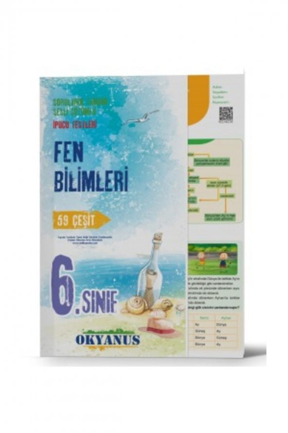 Okyanus 6.sınıf Fen Bilimleri Ipucu Yaprak Test Yeni ürün görseli 1