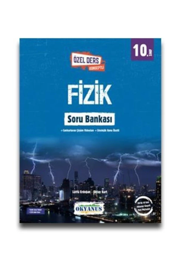 Okyanus 10. Sınıf Fizik Soru Bankası (Özel Ders Konseptli) ürün görseli 1