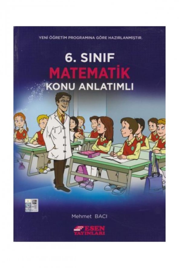 6. Sınıf Matematik Konu Anlatımlı Esen Yayınları ürün görseli 1