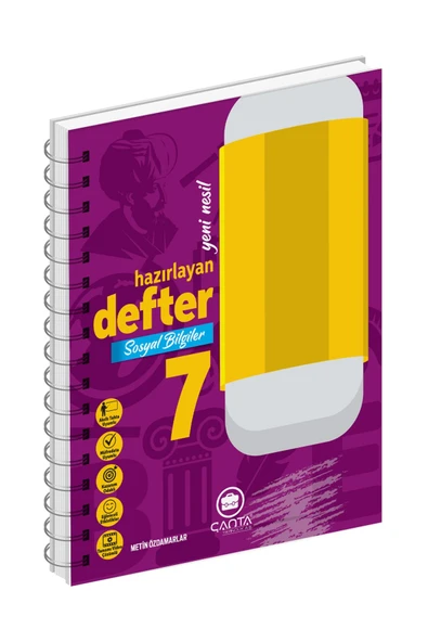 7.sınıf Sosyal Bilgiler Yeni Nesil Hazırlayan Defter ürün görseli 1
