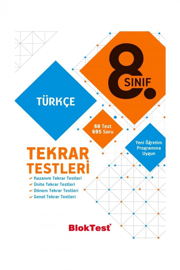 8 Sınıf Türkçe Tekrar Testleri Tudem Yayınları ürün görseli 1