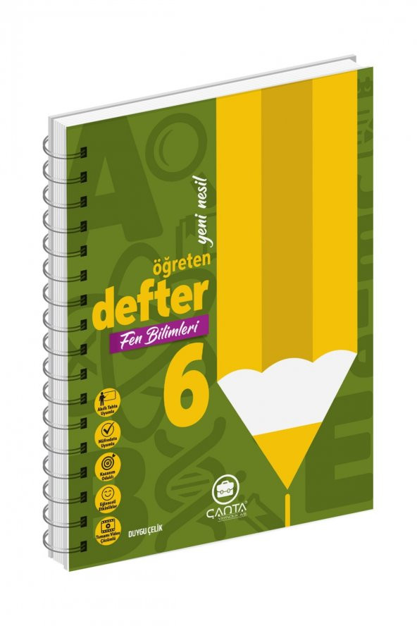 6.sınıf Fen Bilimleri Yeni Nesil Öğreten Defter ürün görseli 1