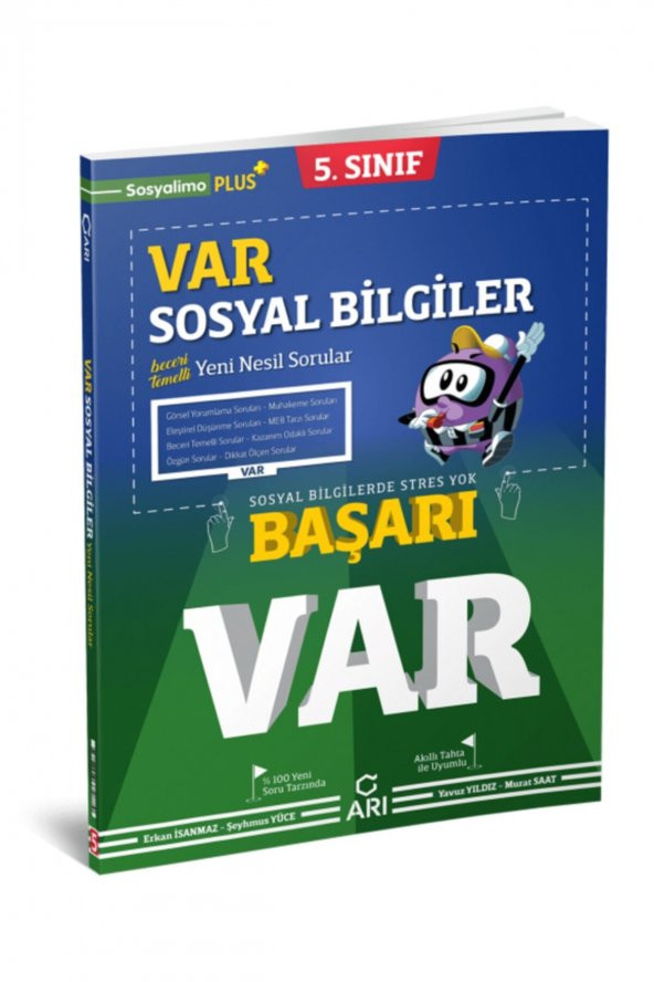Arı 5. Sınıf Var Sosyal Bilgiler Soru Bankası ürün görseli 1