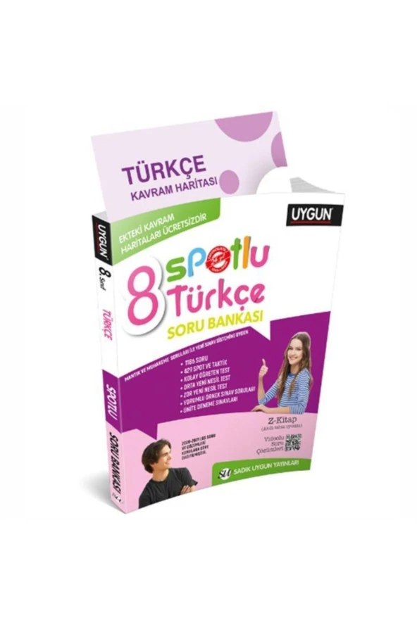 8 Sınıf Spotlu Türkçe Kavram Haritası Yeni ürün görseli 1