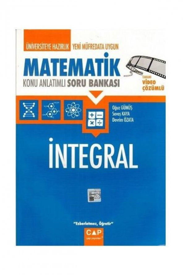 Çap Yayınları Matematik İntegral Konu Anlatımlı Soru Bankası ürün görseli 1