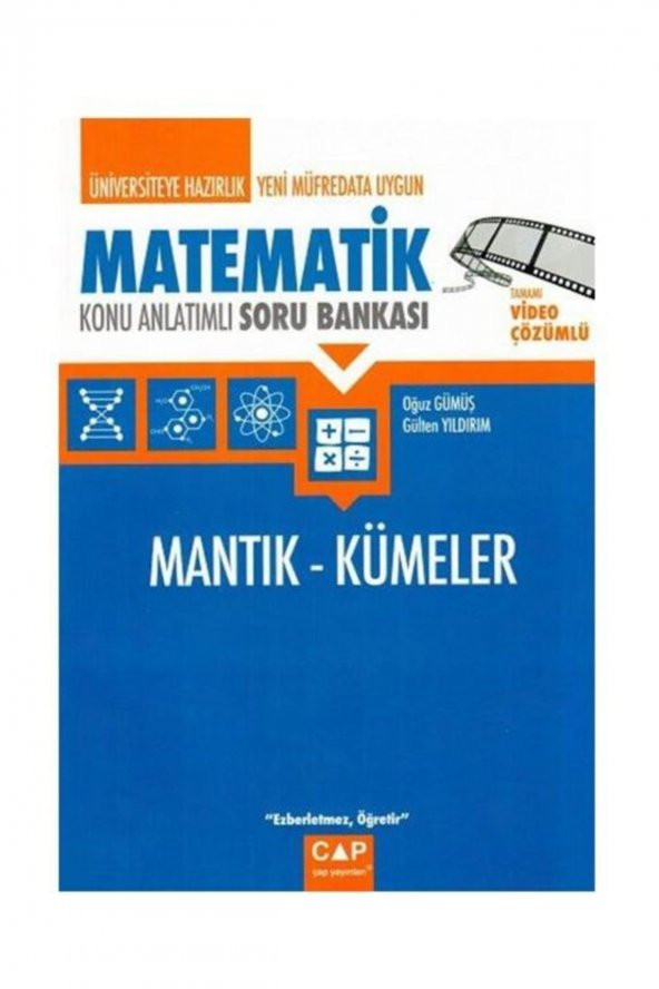 Çap Yayınları Mantık Ve Kümeler Konu Anlatımlı Soru Bankası ürün görseli 1