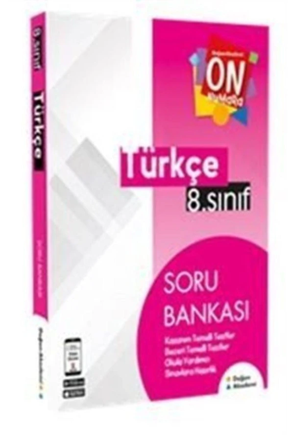 Doğan Akademi 8. Sınıf On Numara Türkçe Soru Bankası ürün görseli 1