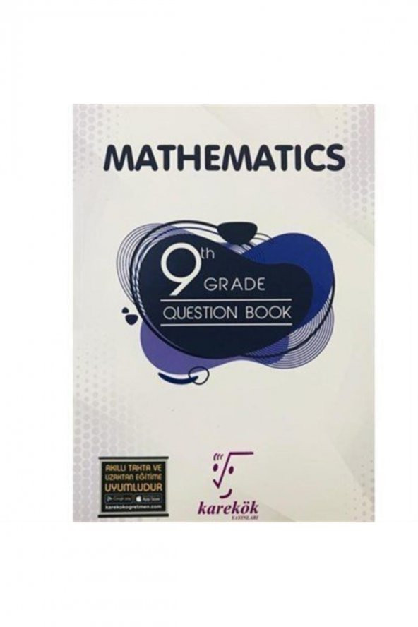 Karekök 9th Grade Mathematics Question Book ürün görseli 1