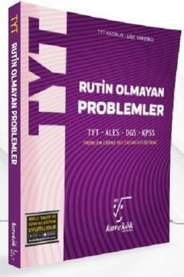 Karekök Tyt Güncel Rutin Olmayan Problemler ürün görseli 1