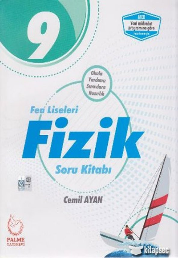 Palme Yayınları 9. Sınıf Fen Liseleri Fizik Soru Kitabı ürün görseli 1
