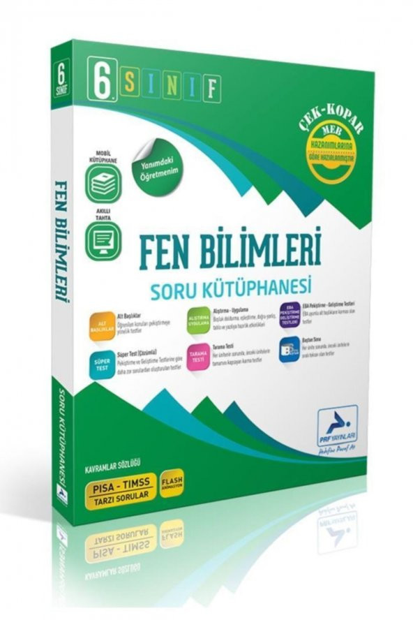 Paraf 6.sınıf Fen Bilimleri Soru Kütüphanesi ürün görseli 1