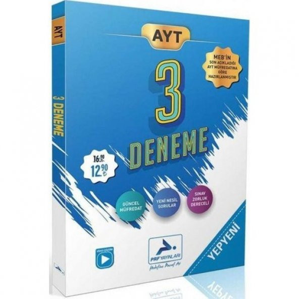 Paraf Ayt 3 Deneme ürün görseli 1