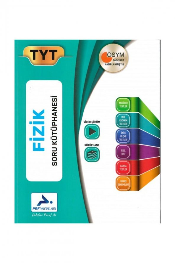 Paraf Yayınları TYT Fizik Soru Kütüphanesi ürün görseli 1