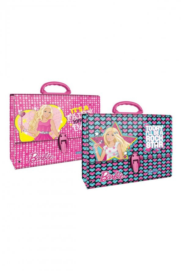 Gıpta Saplı Kutu Klasör Barbie 25X35 Cm ürün görseli 1
