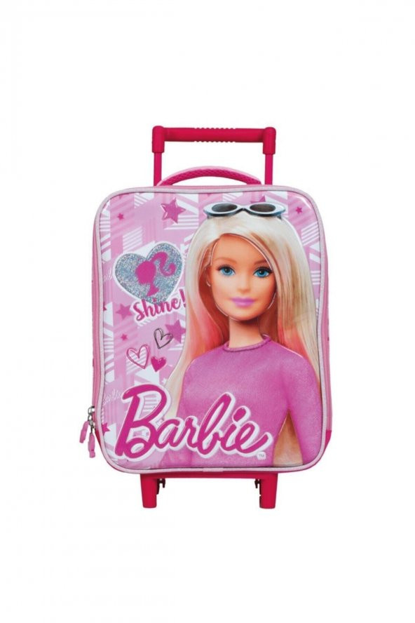 Barbie Shine Pink Çekçekli Anaokulu Çantası 5043 ürün görseli 1
