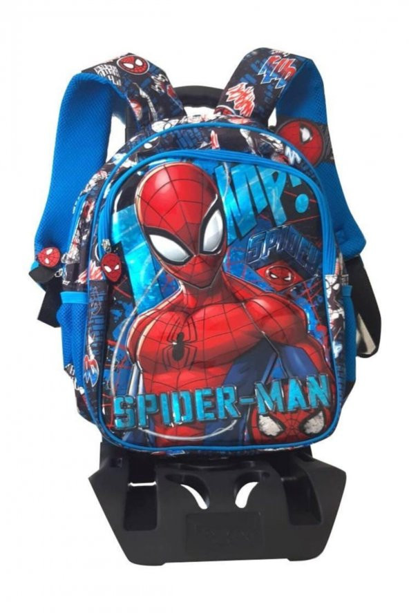 Frocx Spiderman Çekcekli Ilkokul Çantası Salto Stand Ta ürün görseli 1