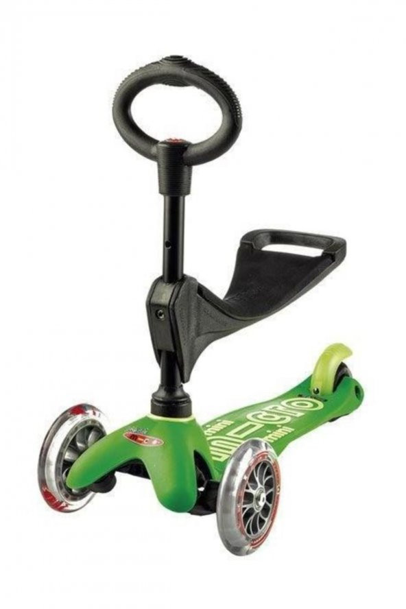 Micro Mini Scooter 3 in 1 Deluxe Green - Resim 2