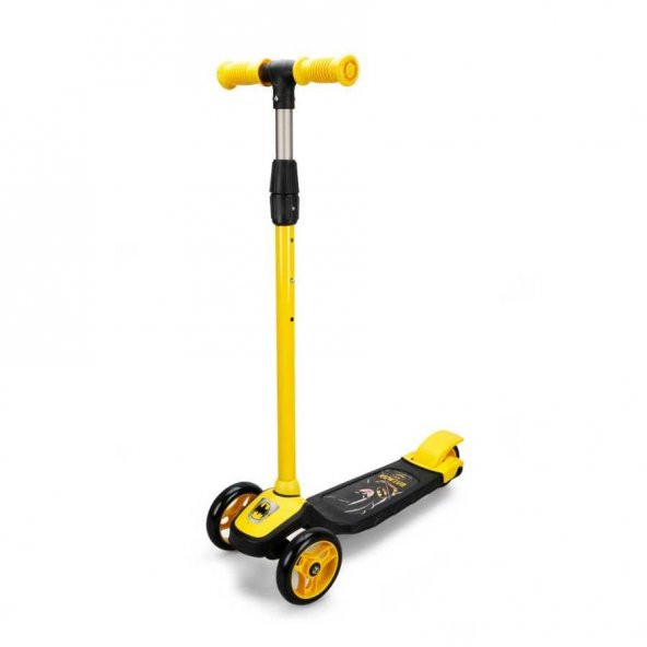 Sunman Üç Tekerlekli Frenli Erkek Çocuk Scooter Batman - 02332 SN ürün görseli 1