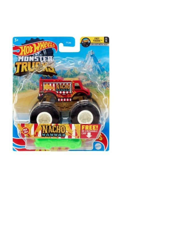 HOT WHEELS MONSTER TRUCKS 1:64 ürün görseli 1