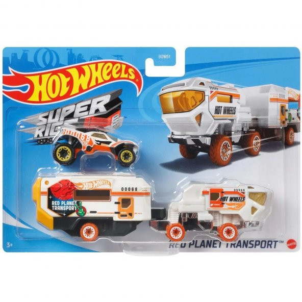 Hot Wheels Taşıyıcı Tırlar - Resim 4