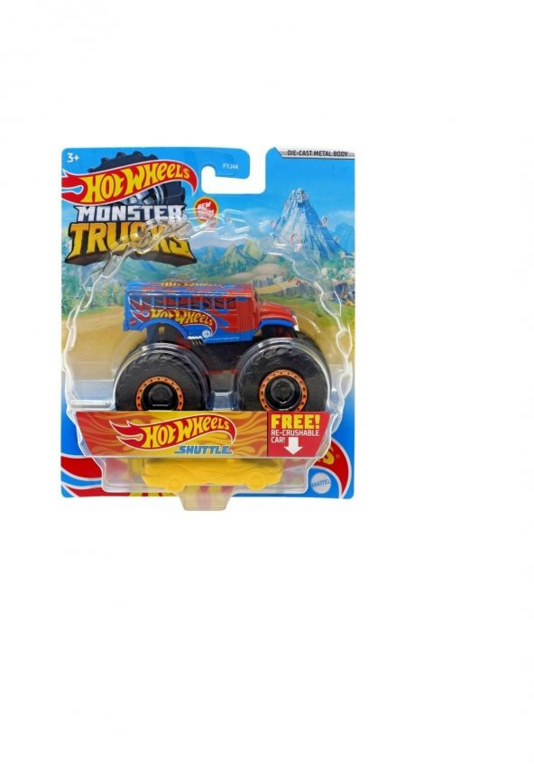 HOT WHEELS MONSTER TRUCKS 1:64 - Resim 5