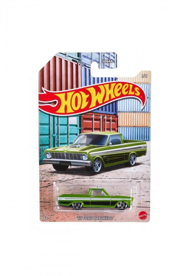 HOT WHEELS PİCKUP ARABALAR 65 FORD RANCHERO GRP23 - Resim 2
