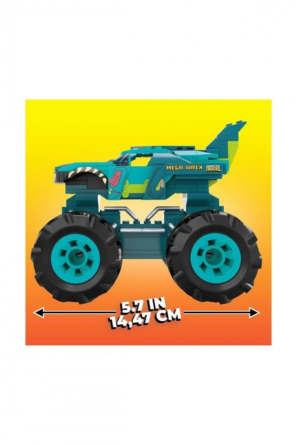 Mega Hot Wheels® Mega Wrex™ Monster Truck - Resim 3