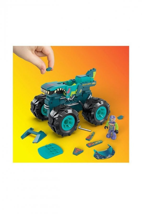 Mega Hot Wheels® Mega Wrex™ Monster Truck - Resim 6