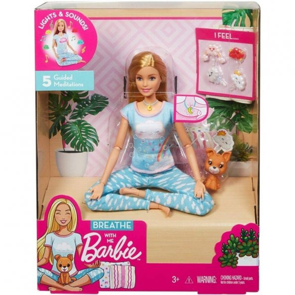 Barbie Wellness Nefes Egzersizi Bebeği ürün görseli 1