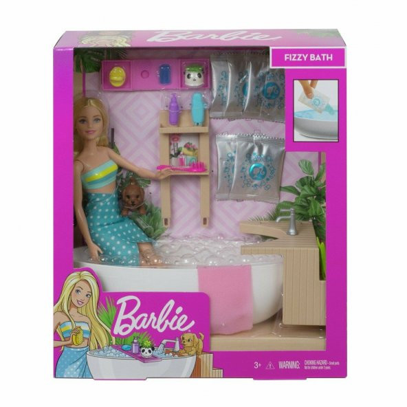 BARBİE WELLNESS SPA GÜNÜ OYUN SETİ - Resim 2