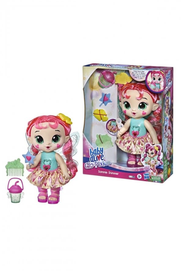 Baby Alive Glopixies Peri Bebek Sammie Shimmer ürün görseli 1