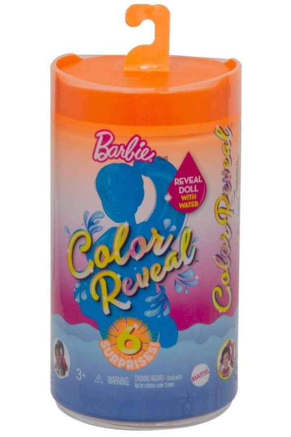 Barbie Color Reveal Renk Değiştiren Sürpriz Bebek ürün görseli 1